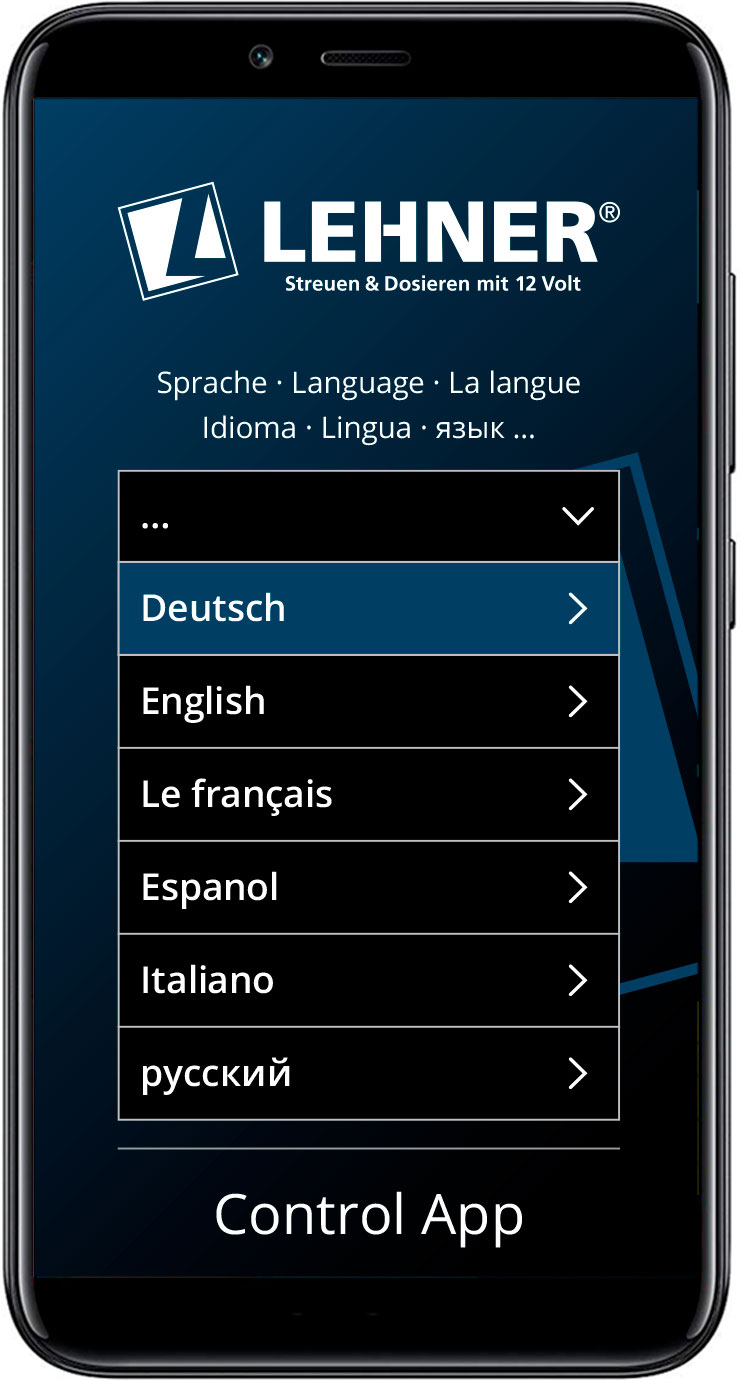 Control App von LEHNER